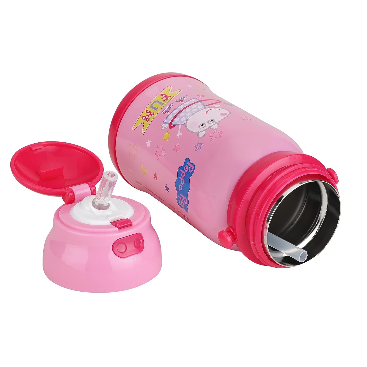 Youp, School Supplies, Back to School, water bottle, peppa pig