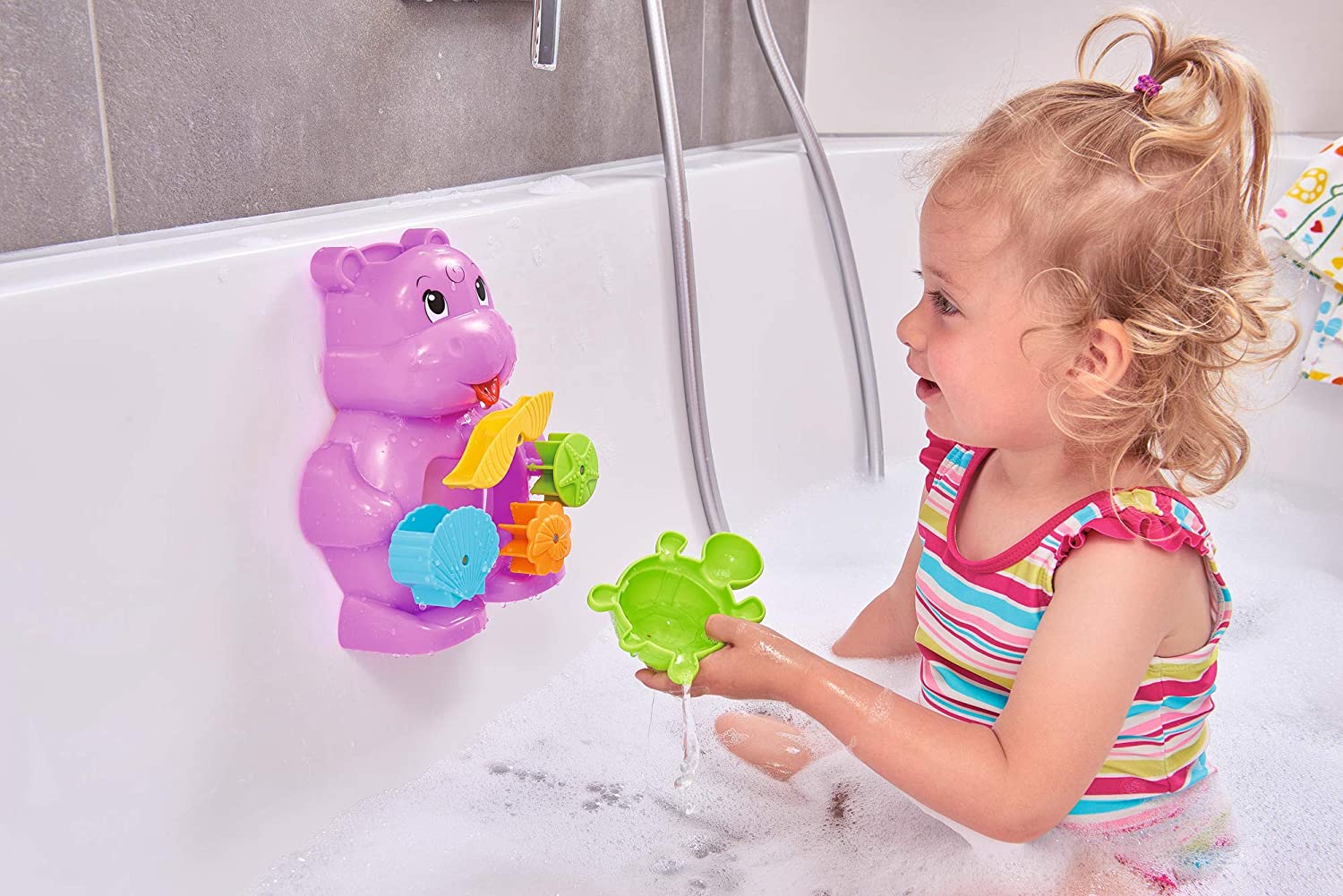 Simba ABC Baby Bath Hippo Toy
