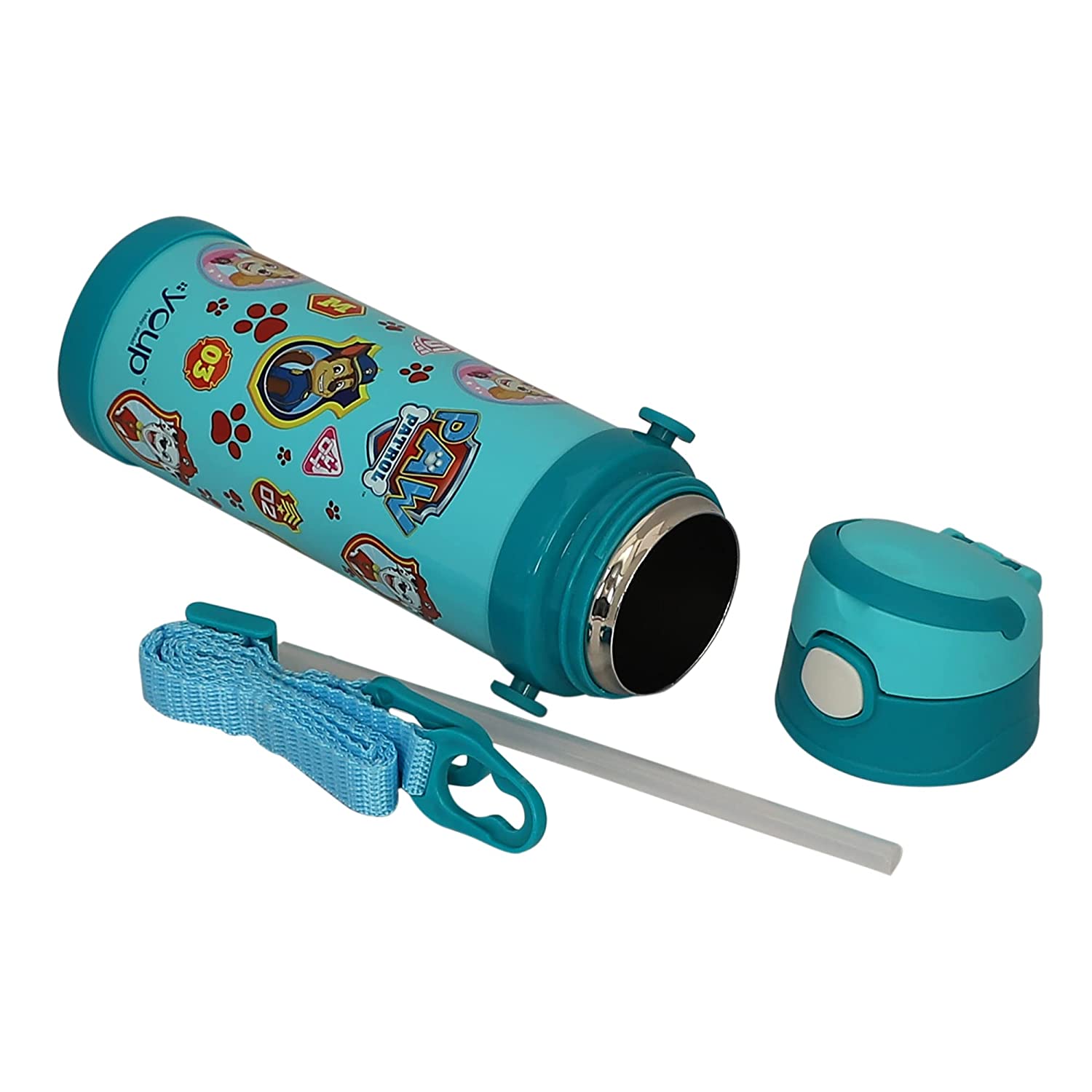 Youp Paw Patrol Insulated Double Wall Sipper Bottle Scooby 500 ml - Green