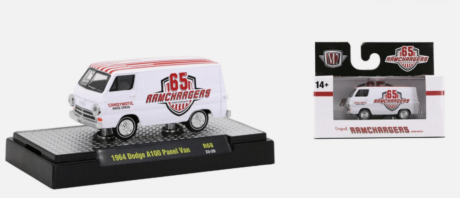 M2 Machines 65 Ramchargers R68 - 1964 Dodge A100 Panel Van