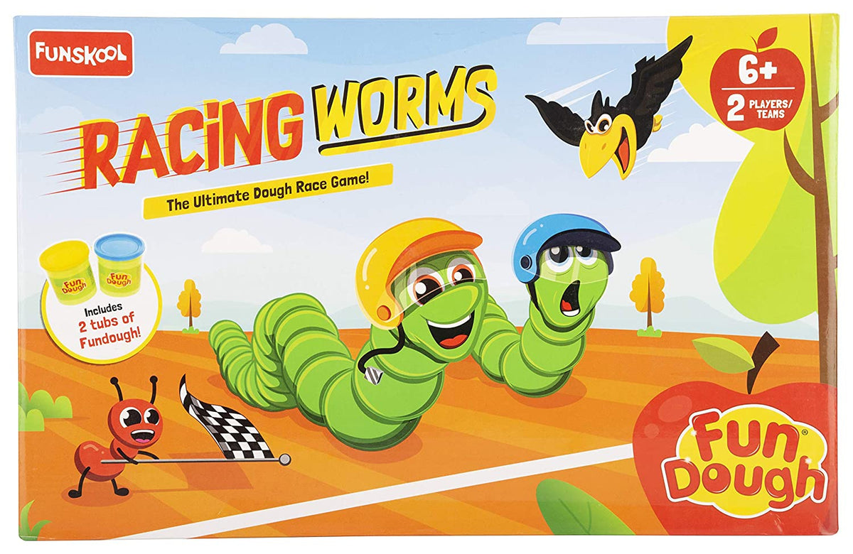 Fundough Racing Worms