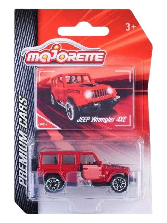 Majorette Premium Cars Jeep Wrangler 4XE
