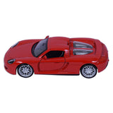 Road Burner Diecast Metal Racers Pull back car Red Type 1