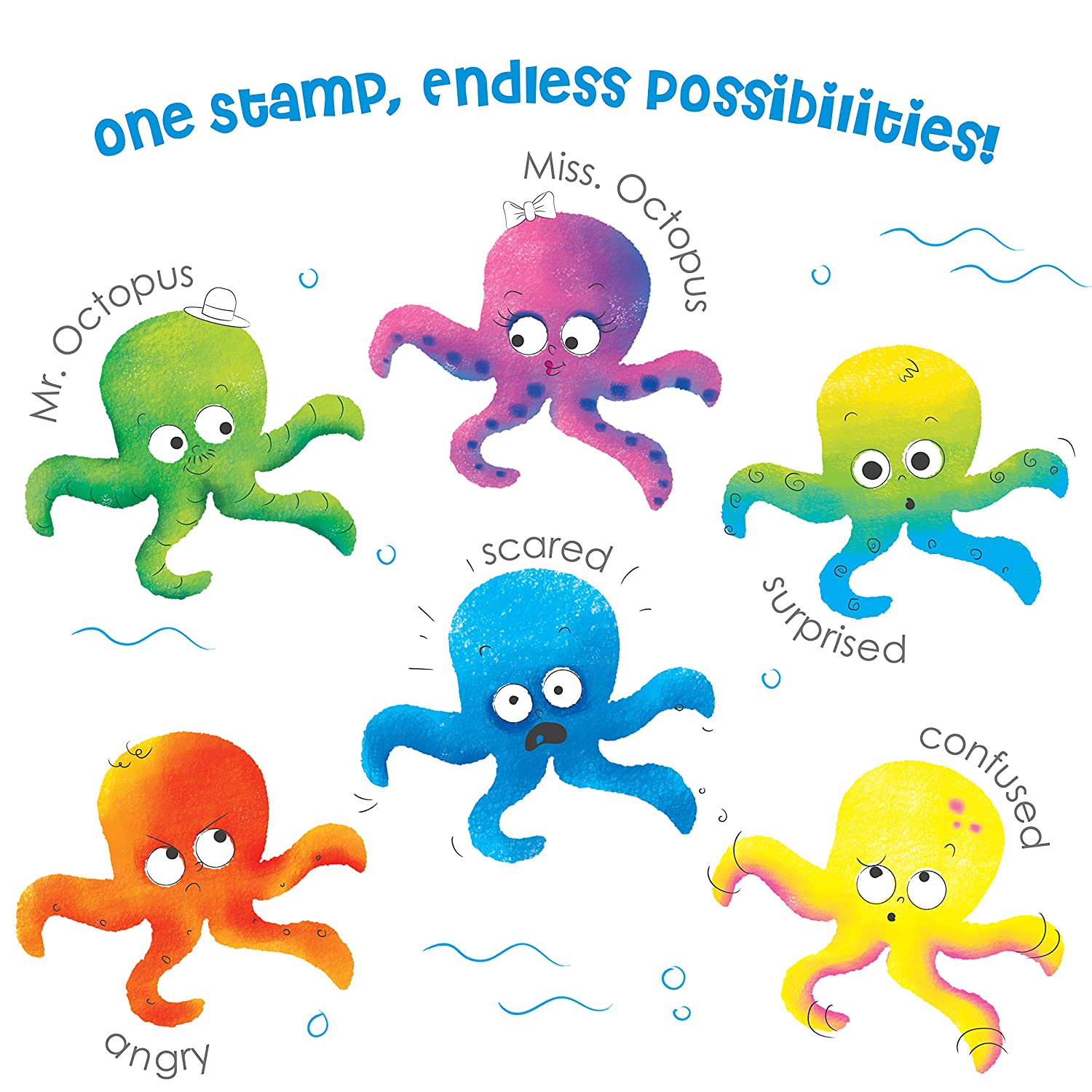 Imagimake Stamp Art Ocean