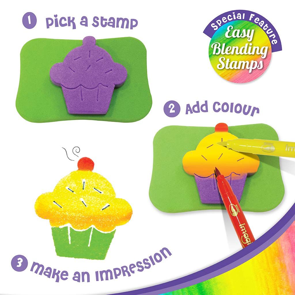 Imagimake Stamp Art Food