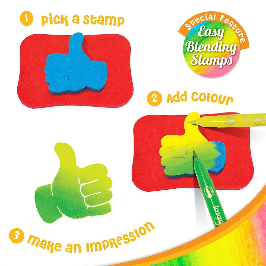 Imagimake Stamp Art Smiley