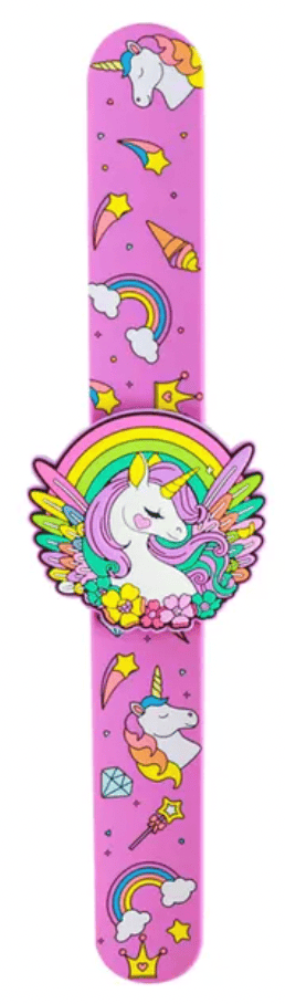 Youp Rolex Thermo Steel Bottle Unicorn And Smily Kiddos Fancy Slap band Unicorn