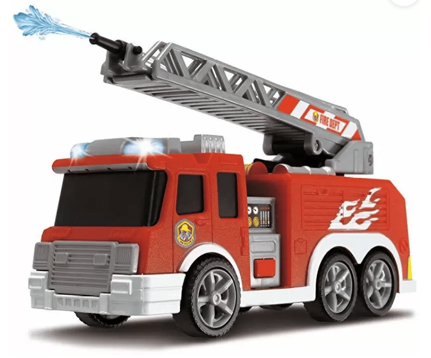 Dickie Toys Fire Truck And My First Shaped Board Book - Fire Engine