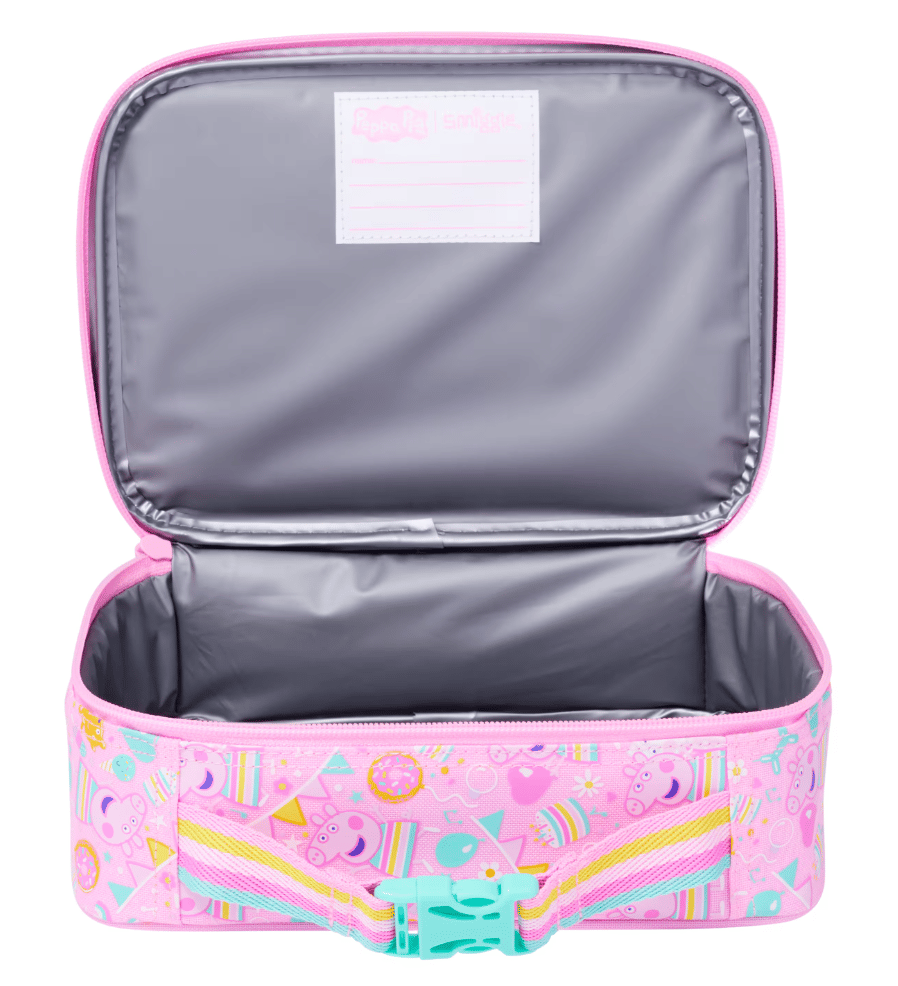 Smiggle Peppa Pig Teeny Tiny Square Lunchbox