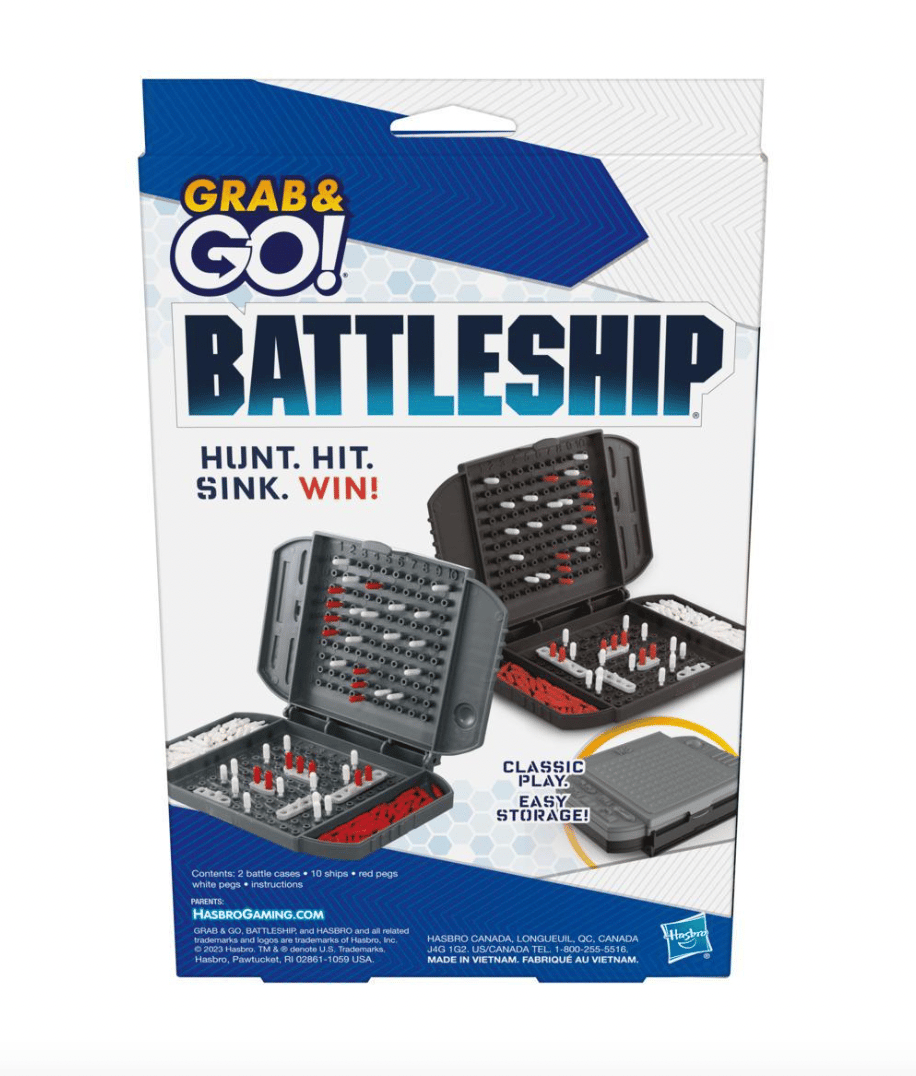 Hasbro Battleship Grab and Go Game