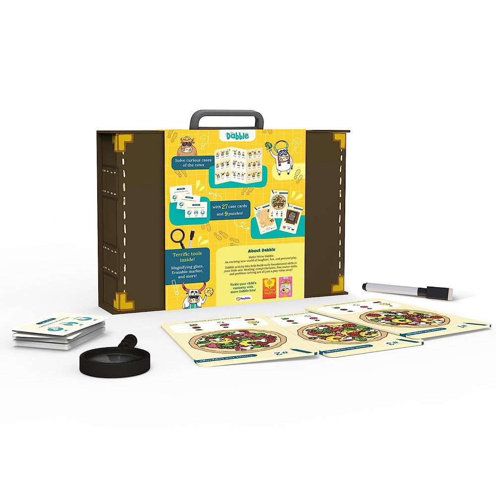 Dabble Moo Town Detective - Playtime Puzzles For Little Detectives