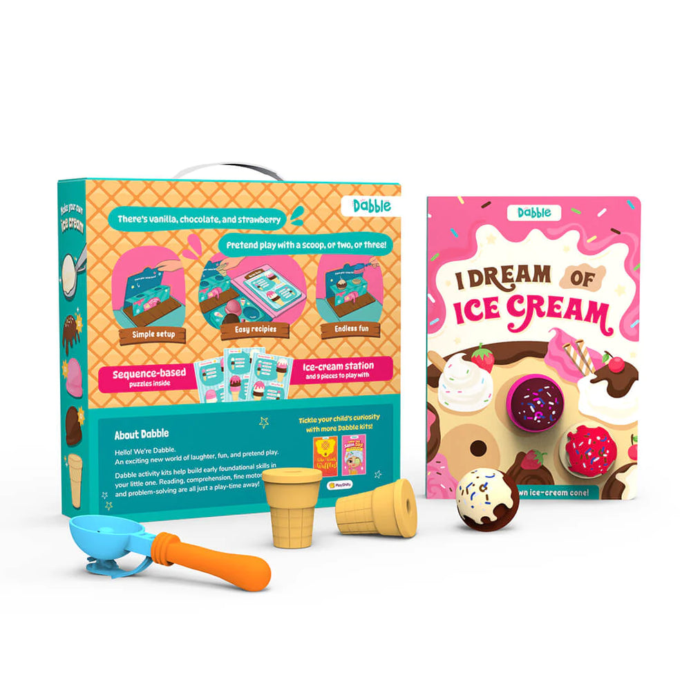 Dabble I Dream Of Ice Cream Play & Learn With Patterns
