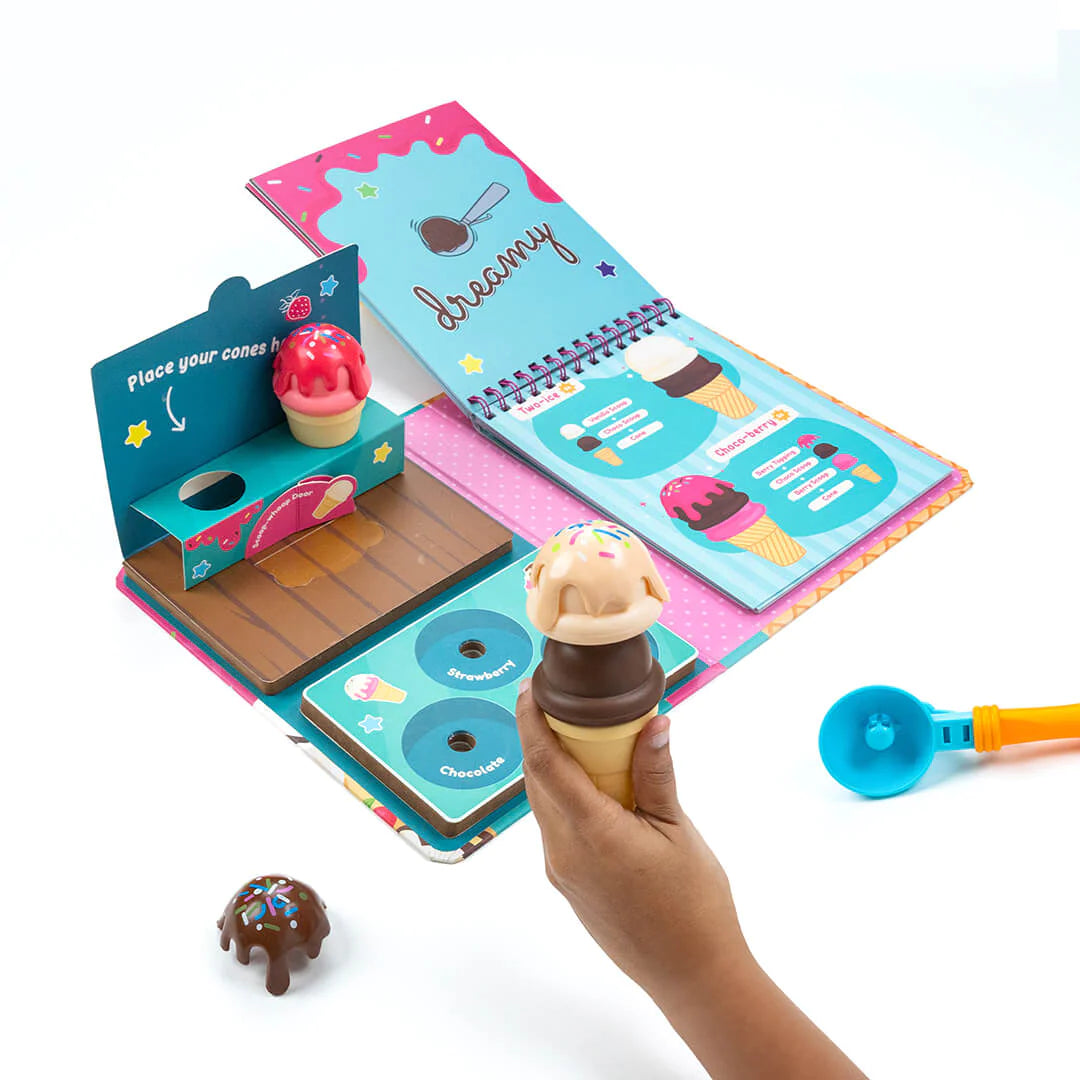 Dabble I Dream Of Ice Cream Play & Learn With Patterns