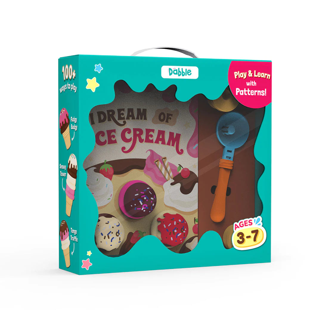 Dabble I Dream Of Ice Cream Play & Learn With Patterns