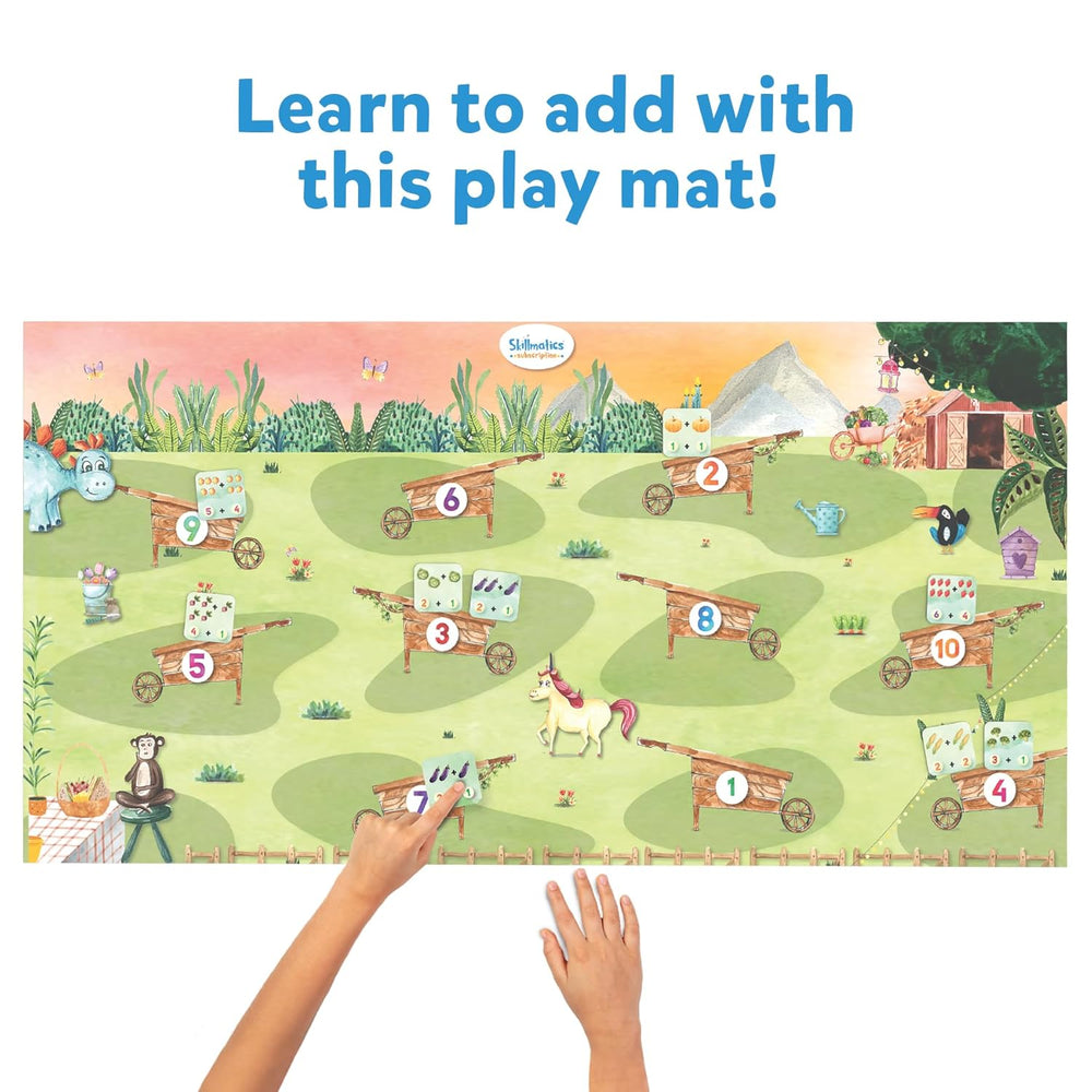 Skillmatics Counting Carts Activity Play Mat