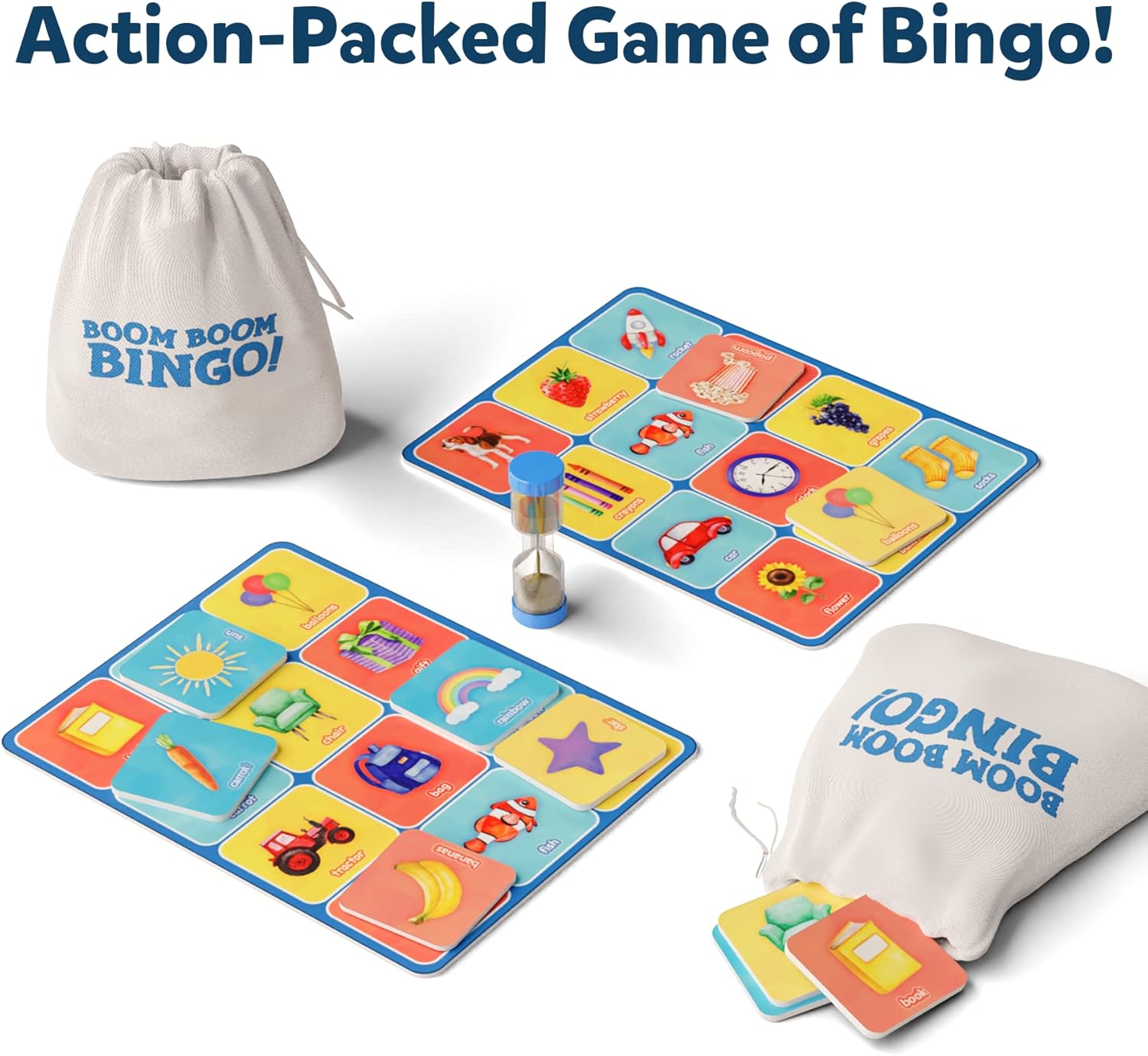 Skillmatics Boom Boom Bingo! Words & Vocabulary