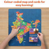 Skillmatics India Map Puzzle - 70 Pieces
