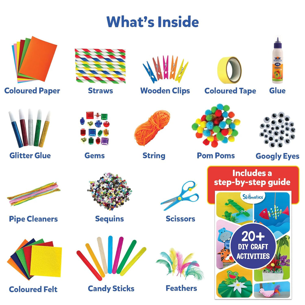 Skillmatics Ultimate Art & Craft Activity Chest DIY Activity Set