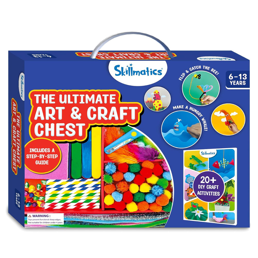 Skillmatics Ultimate Art & Craft Activity Chest DIY Activity Set