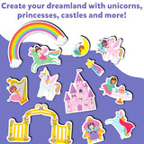 Skillmatics Magnetopia - Design Your Princess & Unicorn Land