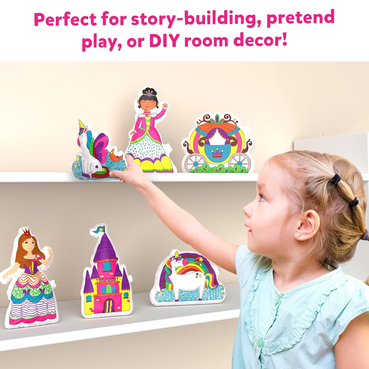 Skillmatics Inflatable Art 3D Unicorns & Princesses
