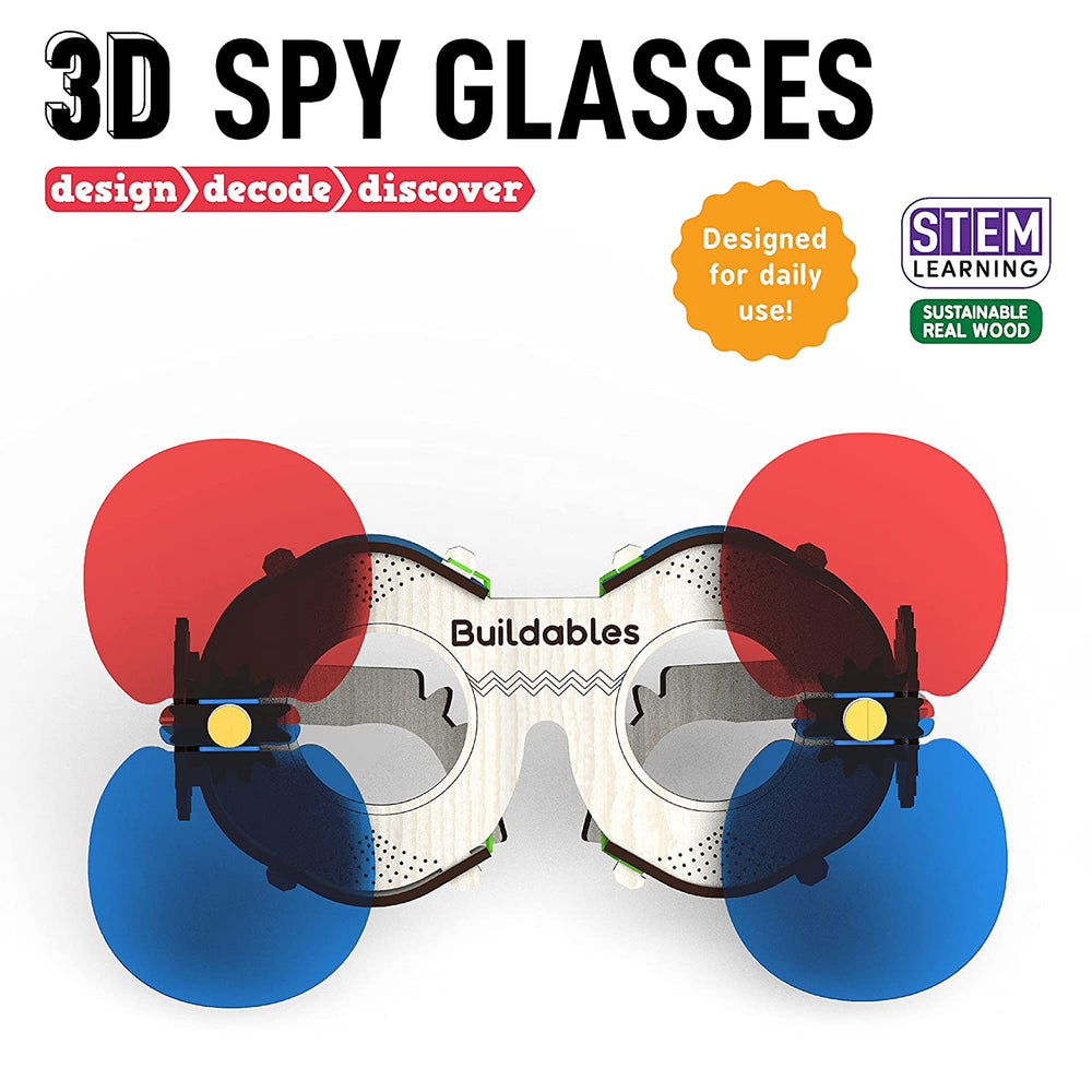 Skillmatics Buildables 3D Spy Glasses