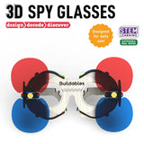 Skillmatics Buildables 3D Spy Glasses