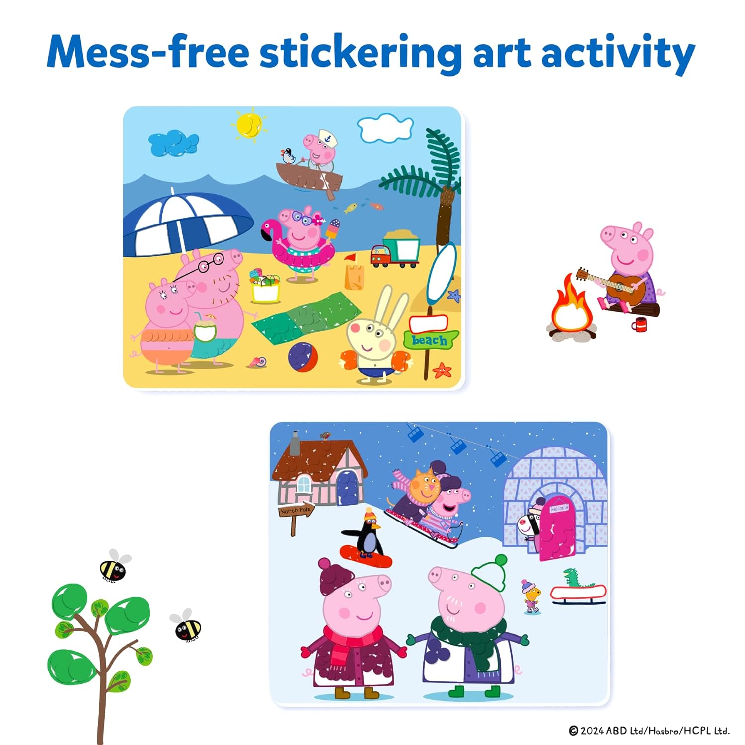 Skillmatics Dot It Sticker Art Activity - Peppa Pig