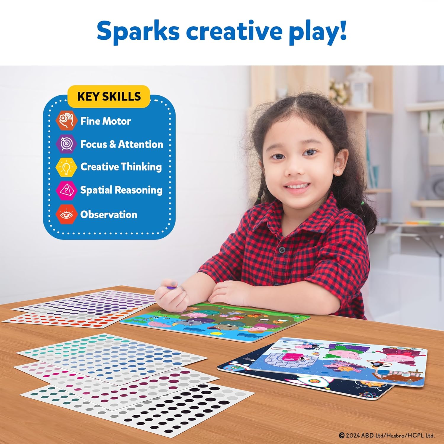 Skillmatics Dot It Sticker Art Activity - Peppa Pig
