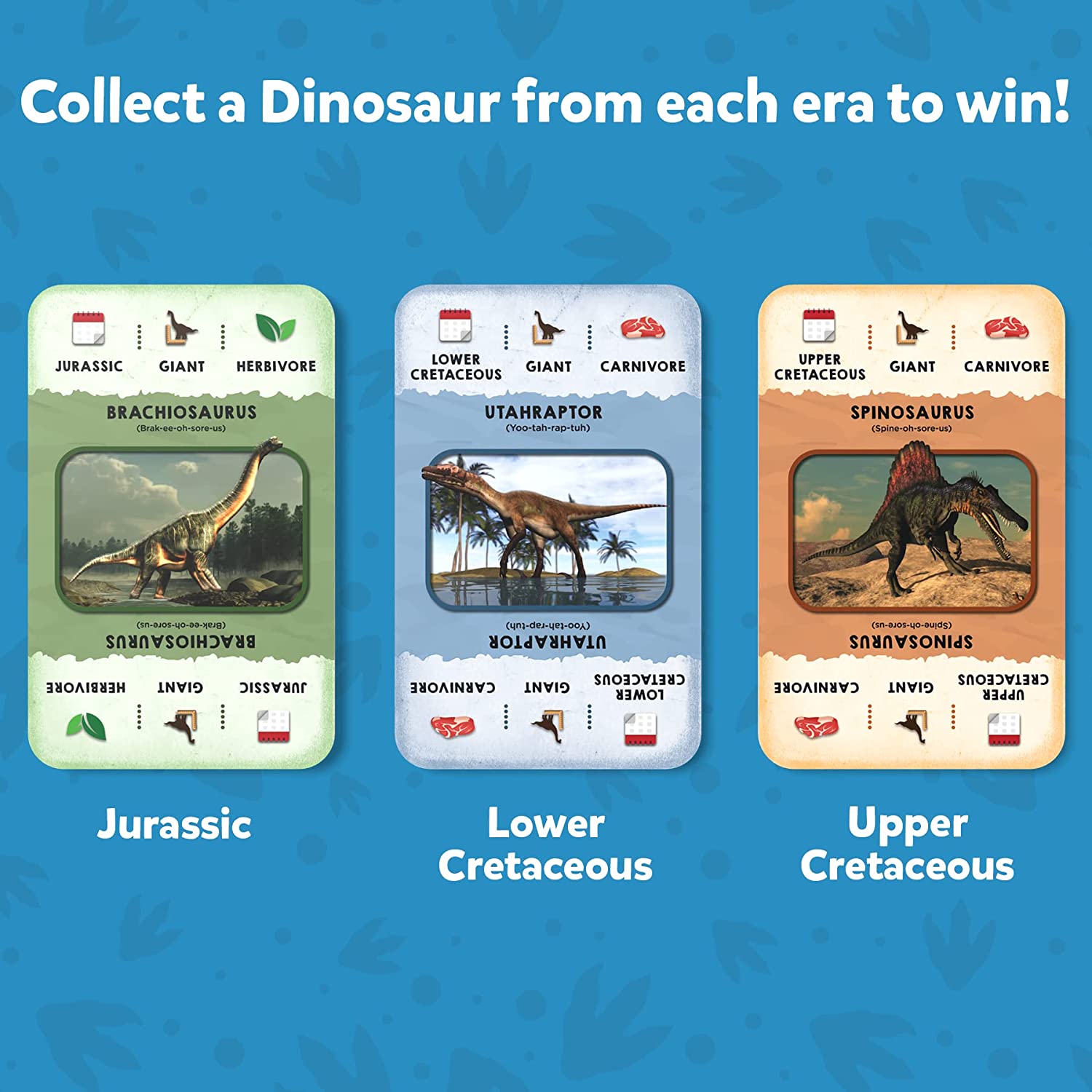 Skillmatics Dino Trio Strategy Card Game