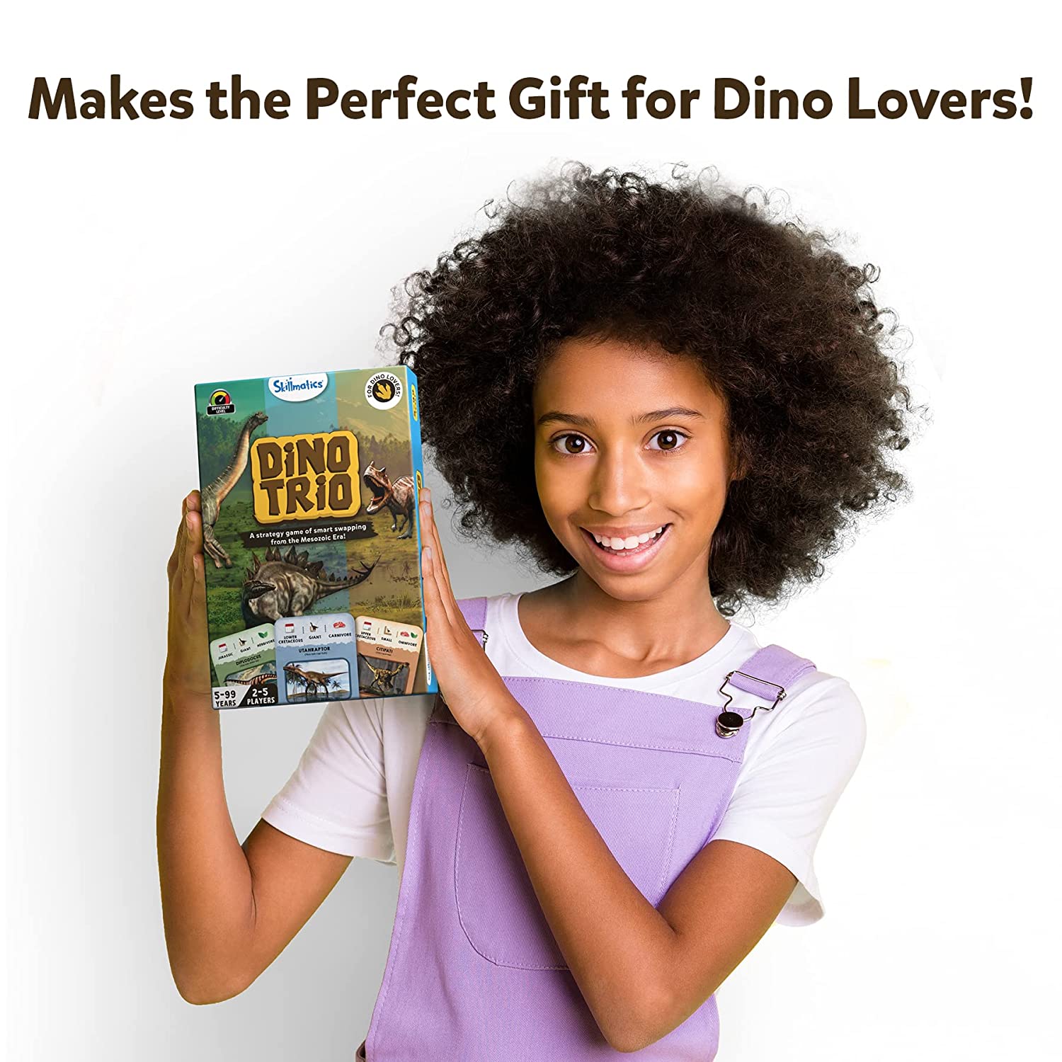 Skillmatics Dino Trio Strategy Card Game