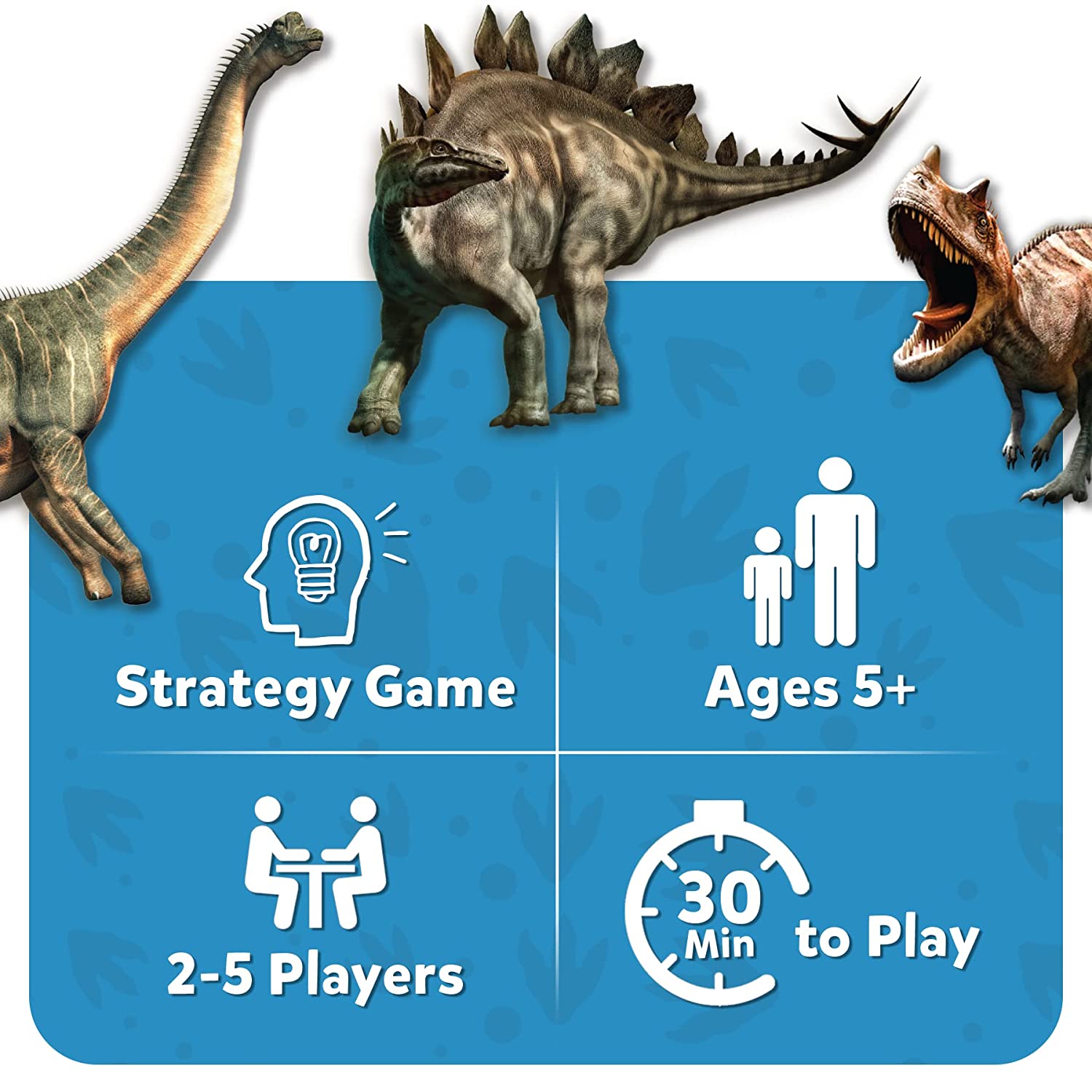 Skillmatics Dino Trio Strategy Card Game