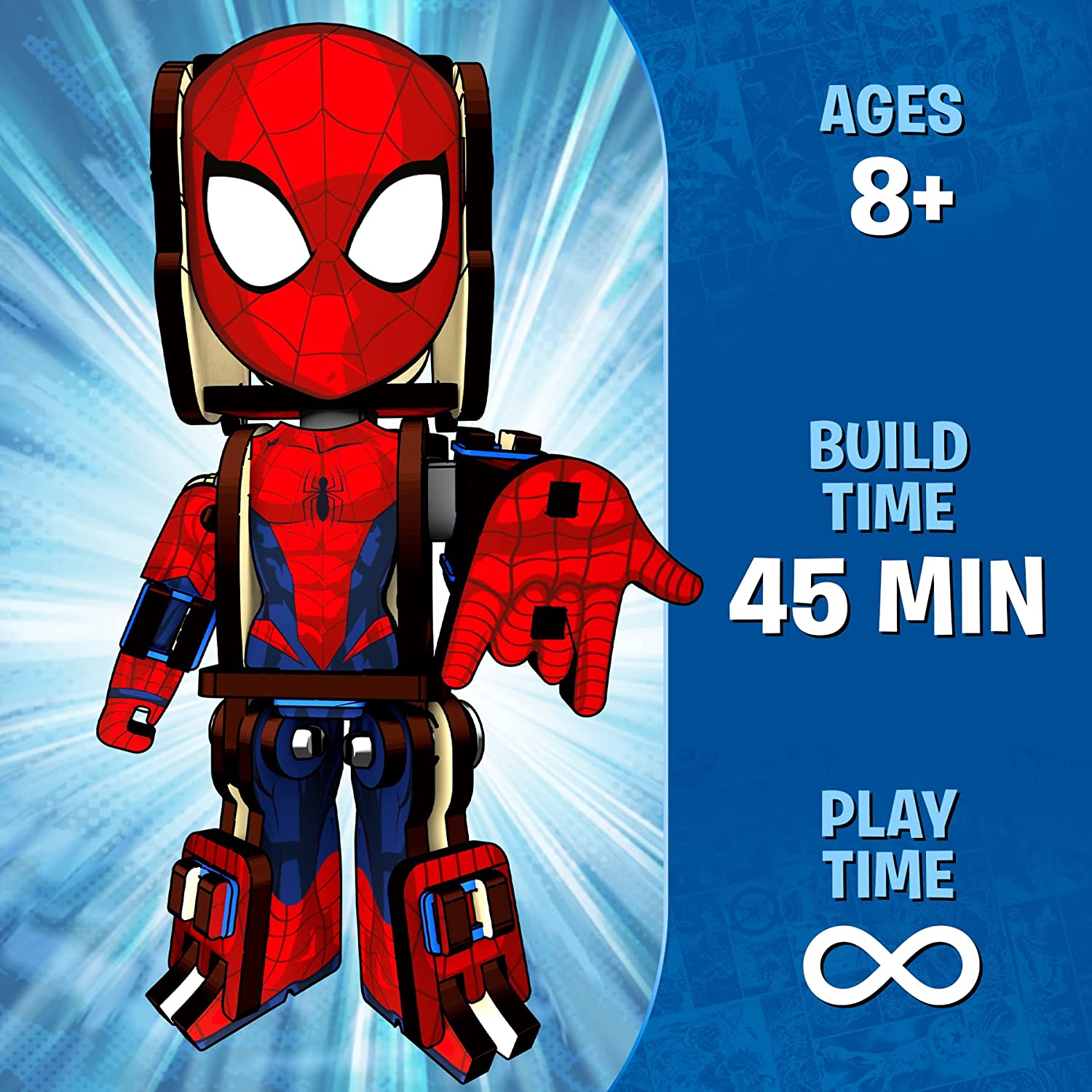 Skillmatics Buildables Marvel Spiderman