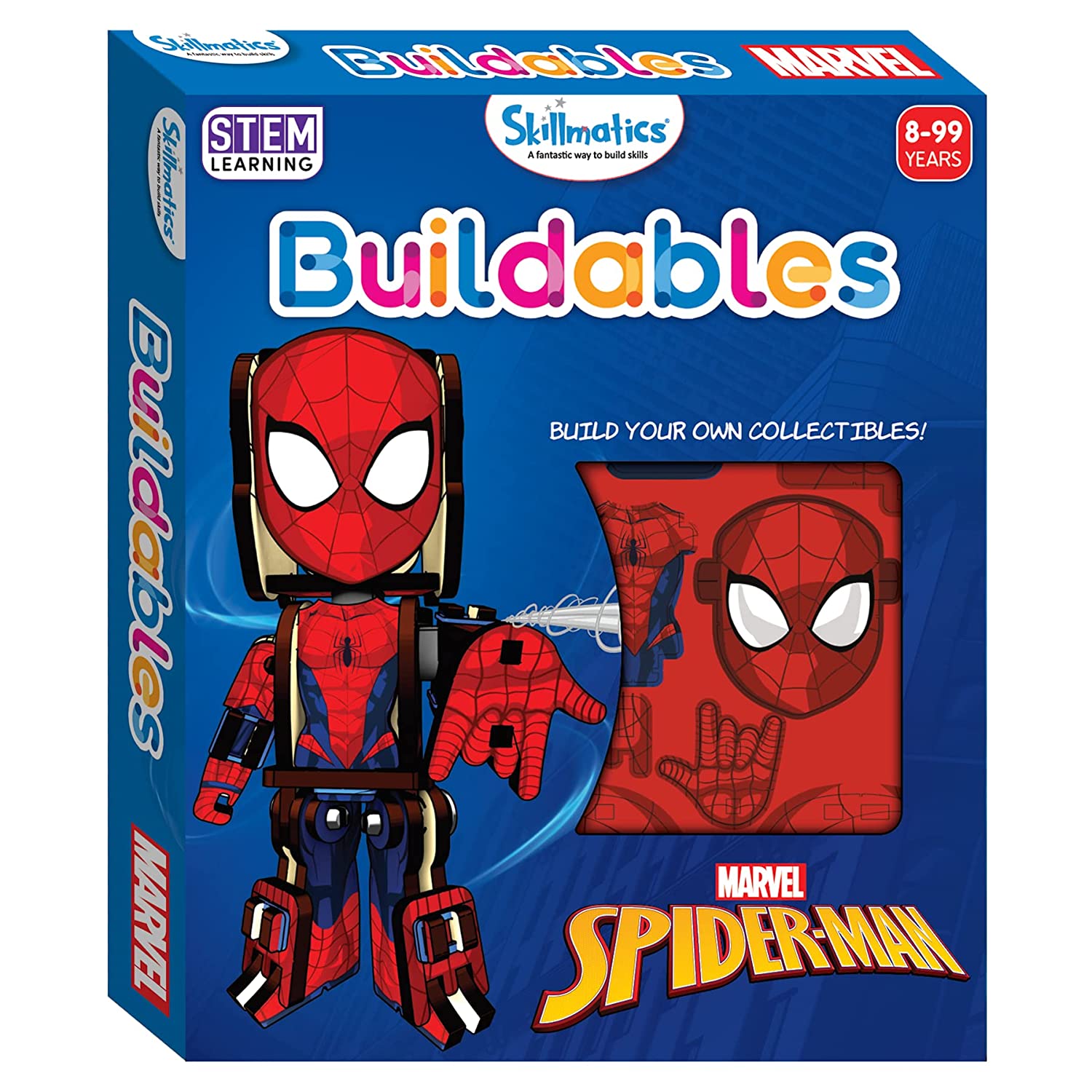 Skillmatics Buildables Marvel Spiderman