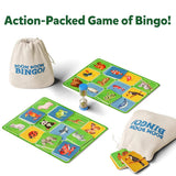 Skillmatics Boom Boom Bingo! Animal Word Game