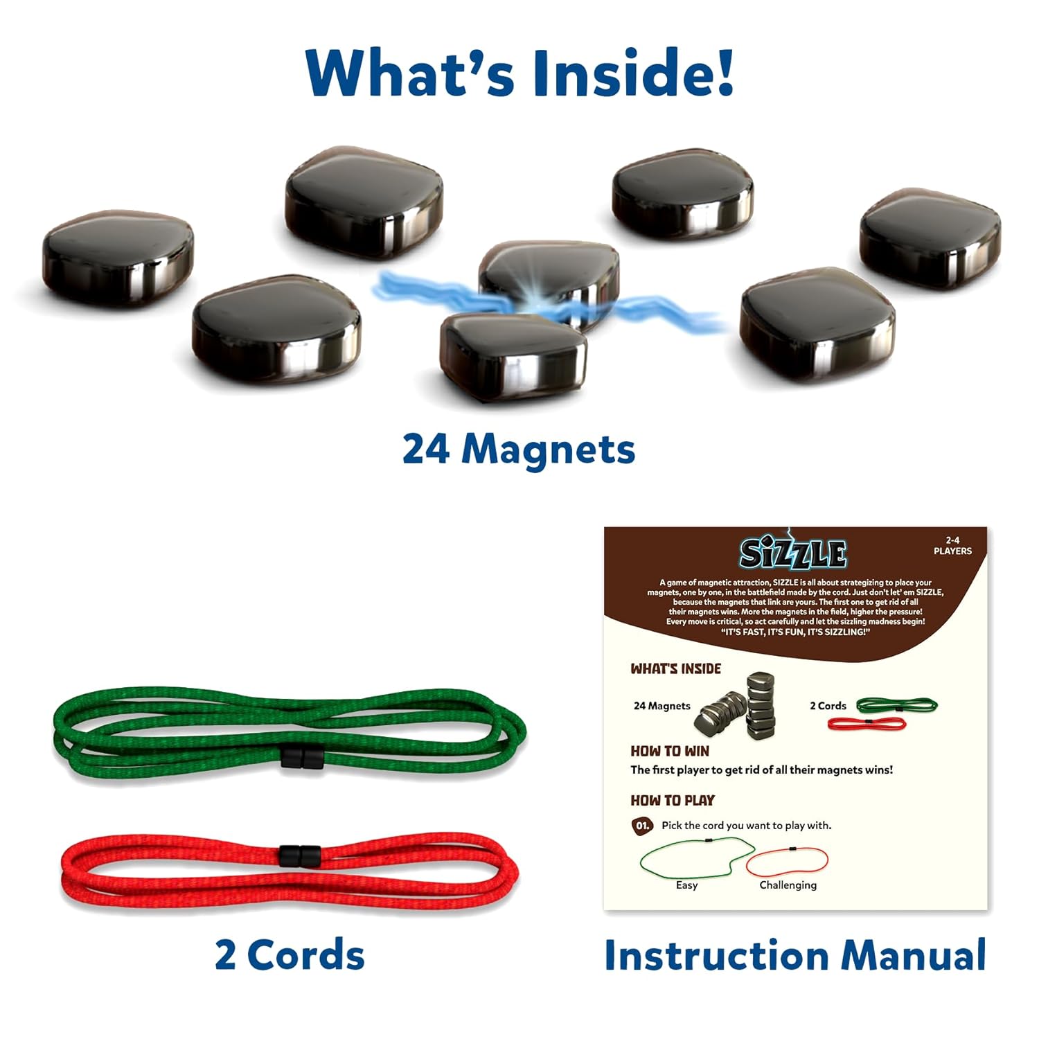 Skillmatics Sizzle Classic Magnetic Attraction Game