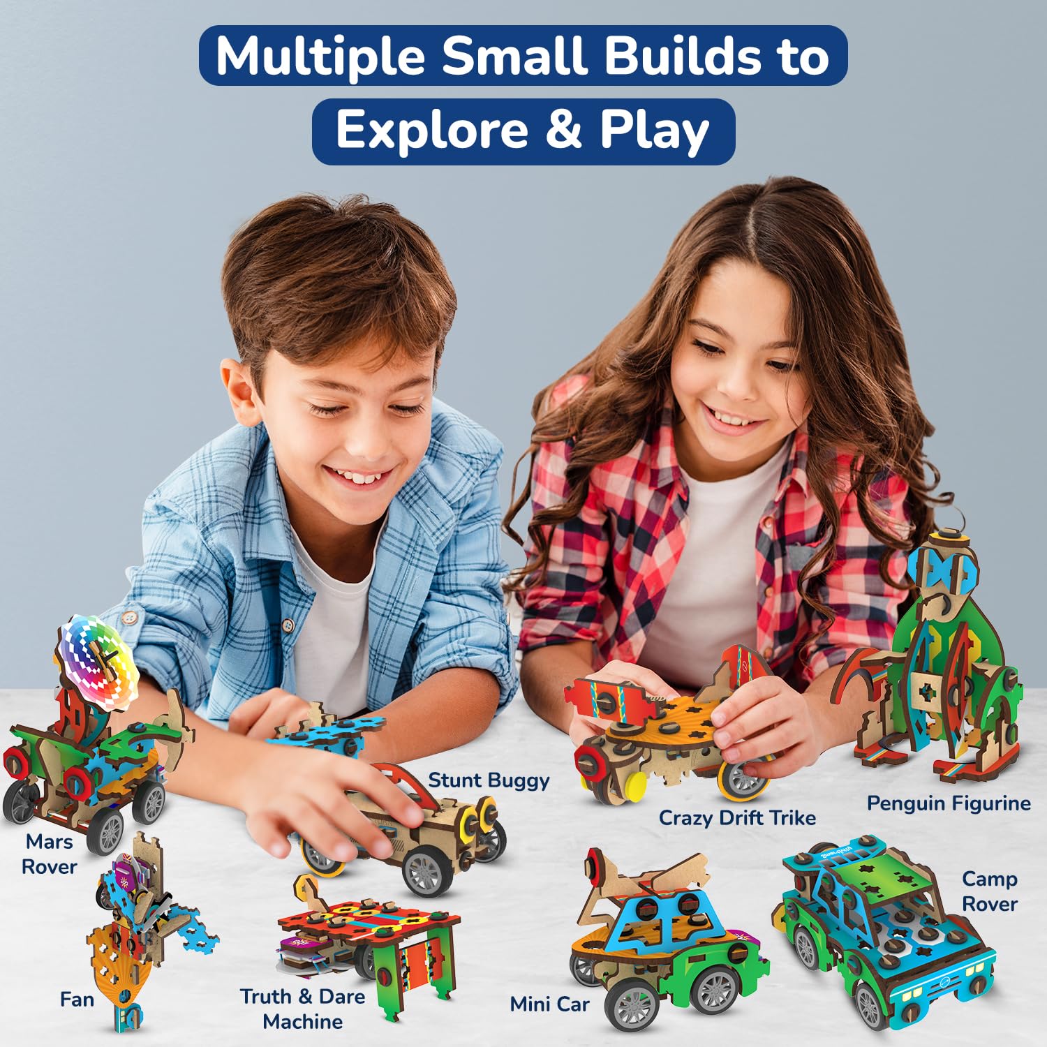 Smartivity Multi-Builds Spin N Go Kit
