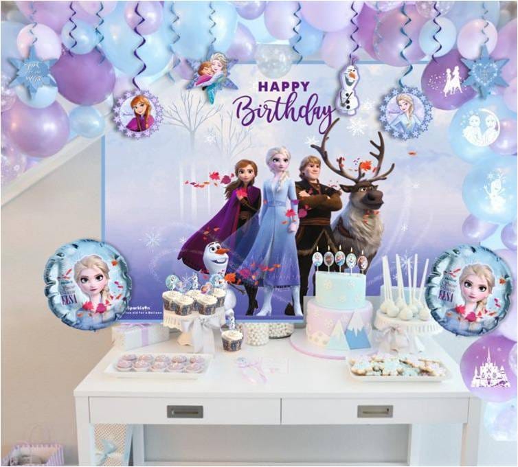 Sparkloon Frozen Party Decorations Box Pack Of 126