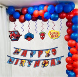 Sparkloon Spiderman Party Decorations Box Pack Of 33