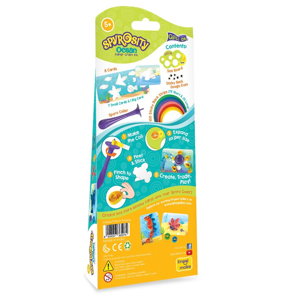 Imagimake Spyrosity Ocean Creative Cards