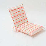 SUNNYLiFE Folding Seat Summer Stripe Strawberry Sorbet