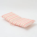 SUNNYLiFE Folding Seat Summer Stripe Strawberry Sorbet