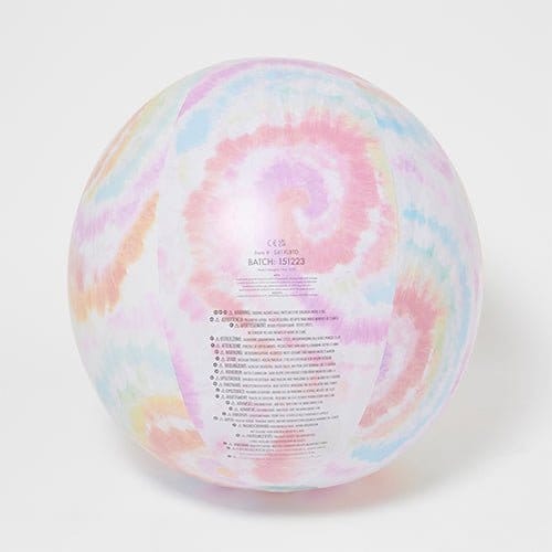 SUNNYLiFE Giant Inflatable Beach Ball Tie Dye Tie Dye