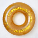 SUNNYLiFE Gold Color Inflatable Pool Ring Disco Gold
