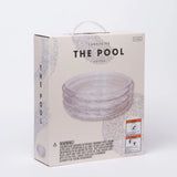 SUNNYLiFE Inflatable Transparent Glitter Pool