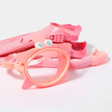 SUNNYLiFE Kids Dive Set Small Ocean Treasure Rose