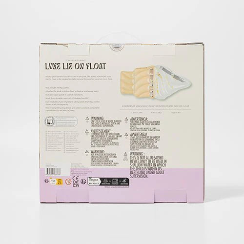 SUNNYLiFE Luxe Lie-On Float Ice Cream Sunday Multi