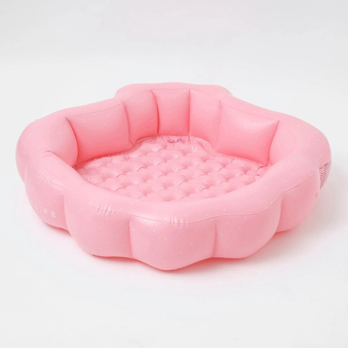 SUNNYLiFE Pink Color Inflatable Backyard Pool Ocean Treasure Rose