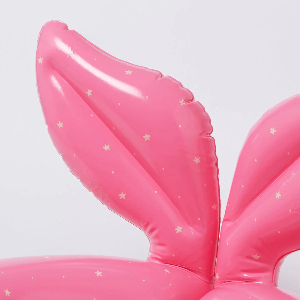 SUNNYLiFE Pink Color Inflatable Kiddy Pool Ring Ocean Treasure Rose