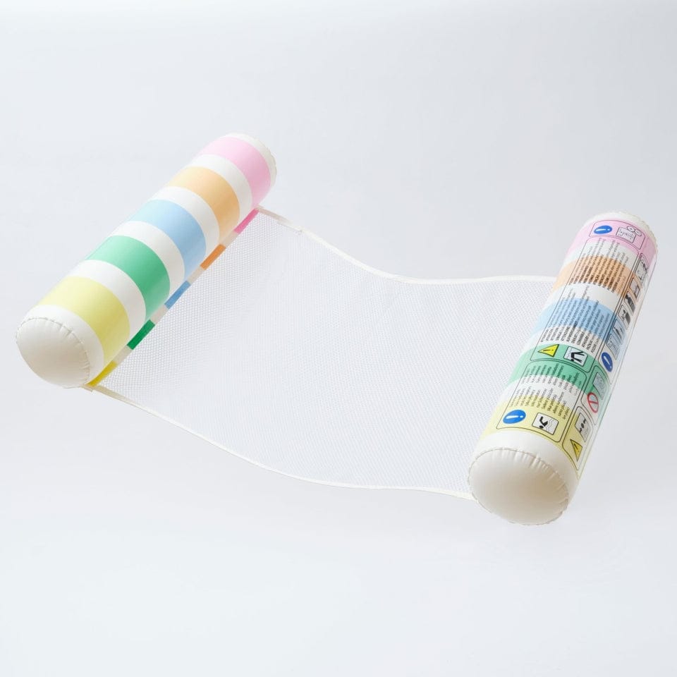 SUNNYLiFE Pool Side Hammock Float Pastel Gelato